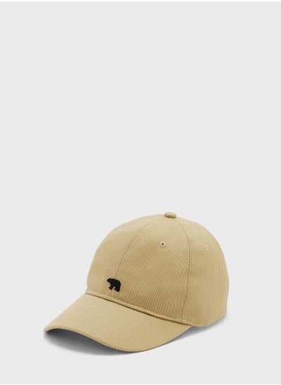 Buy Bear Motif Curve Peak Cap in UAE