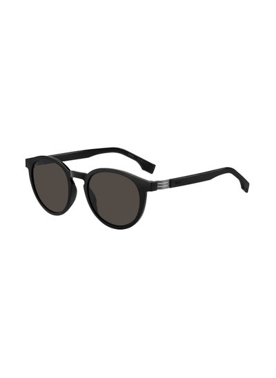 اشتري Men's UV Protection Oval Sunglasses - Boss 1575/S Black Millimeter - Lens Size: 51 Mm في السعودية