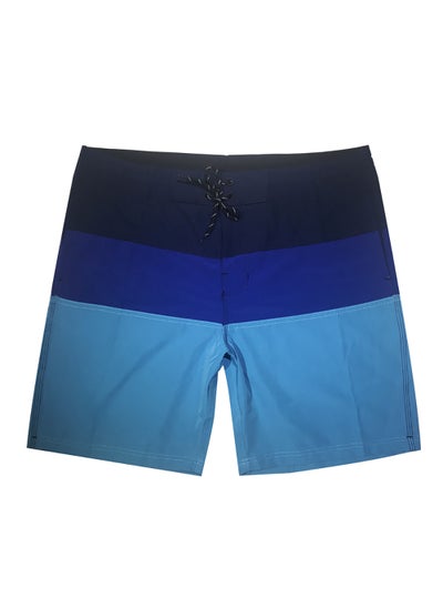 اشتري 2023 Quick-Dry Surf Shorts Elastic Waterproof Floral Mens Swimwear 148 blue في الامارات