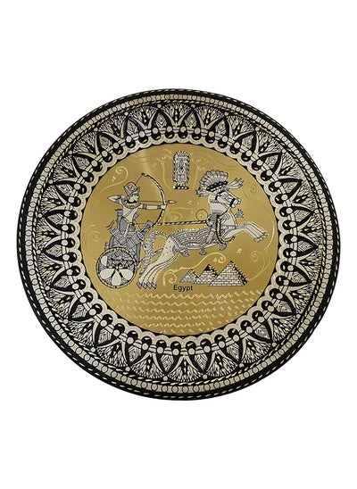 اشتري Egyptian Military Wheel Wall Hanging Decor Plate Ancient Egypt Handmade 40 Cm   2725441316838 في مصر