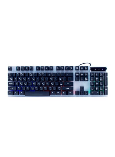 Buy Keyboard with lighting, elegant and slim design, comfortable, non-slip keyboard, comfortable, silent and soft-touch keys in Egypt