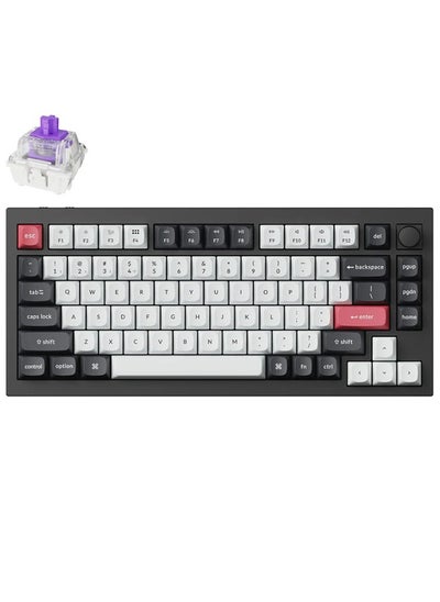 اشتري Q1 HE Swappable RGB Backlight Nebula Switch Knob Version Keyboard في الامارات