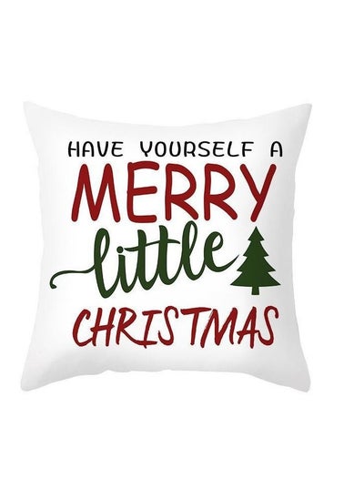 Buy Christmas pillow case pillow cover cushion cover for home decor 45*45cm in UAE