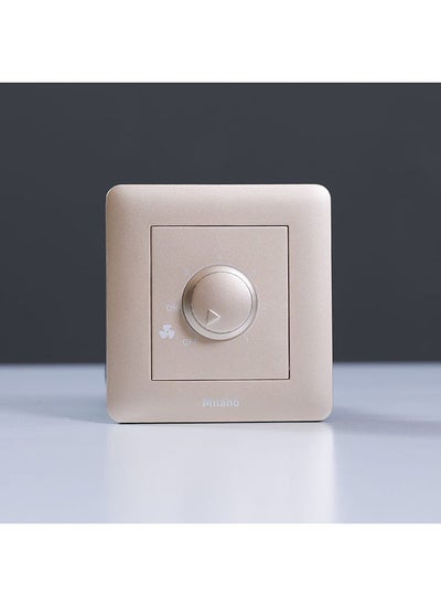 Buy Danube Home - Milano 300W Fan Dimmer Gd Ps in UAE