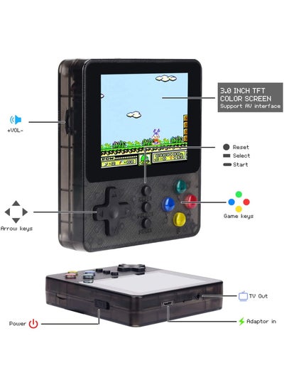 Buy Mini Handheld Game Console 500 in 1 LCD Screen And Support TV Output in Saudi Arabia