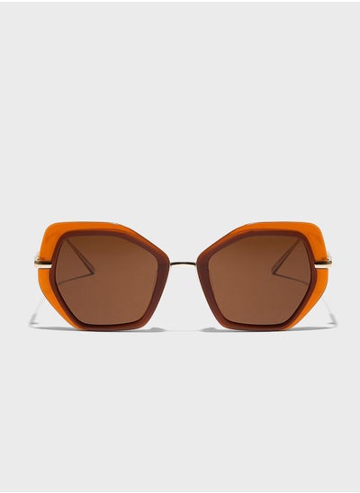 اشتري Shook Pentagon Sunglasses في الامارات