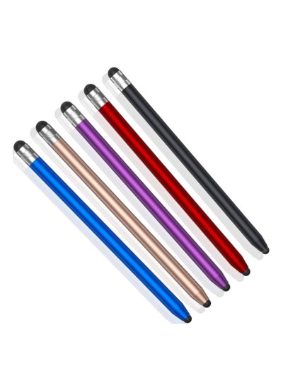 اشتري Stylus Pens for Touch Screens, 5 Pcs Sensitivity & Precision Stylus, Capacitive Stylus Pen for iPad/iPhone/Samsung/Tablets All Universal Touch Screen Devices في السعودية