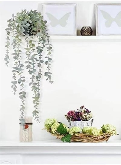 Buy 1 Pc Artificial Potted Plant Hanging Home Decoration 59 x 9 x 8 cm in UAE