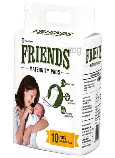 Buy FRIENDS MATERNITY PADS 10 in UAE