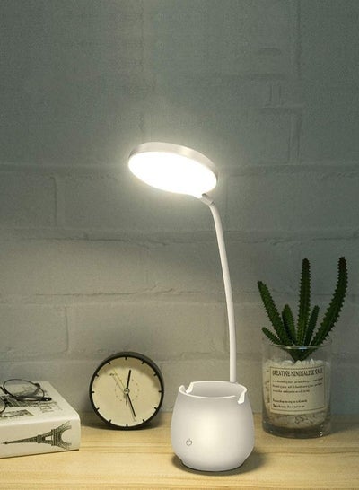 Buy LED Reading Table Lamp With Pen and Phone Holder in Saudi Arabia