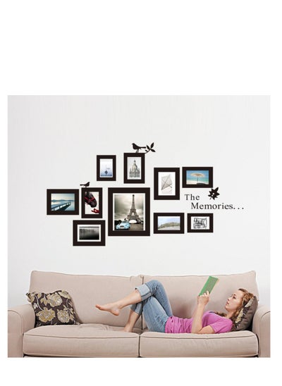 Buy Multi Photo Frame Wallpaper Wall Mural Decals Photoframe Bird Stickers On A Wall Paper Picture in UAE