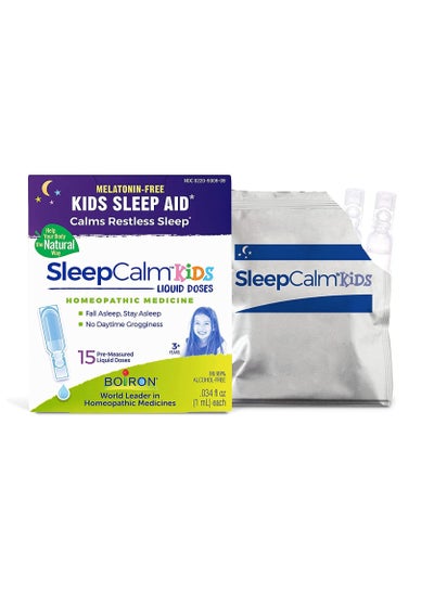 اشتري يساعد على النوم بجرعات سائلة للأطفال من أجل نوم عميق ومريح أثناء الليل - خالٍ من الميلاتونين وغير مشابه للعادة - 15 عددًا (عبوة من 1) في الامارات