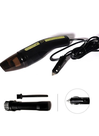 Buy Wired Handheld Electric Vacuum Cleaner For Car 120W Black in Saudi Arabia