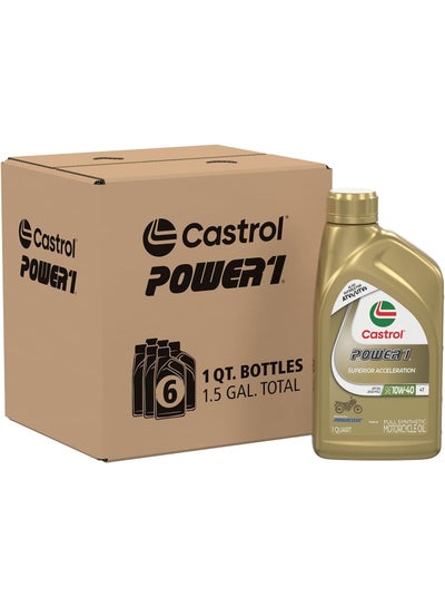 Carton of Castrol Racing 10W40 4T Oil price in Saudi Arabia | Noon ...