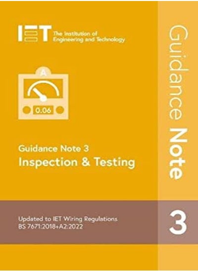 Buy Guidance Note 3: Inspection & Testing in UAE