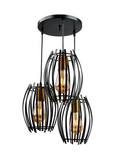 Buy Black Oval Ceiling Lamp 3 Lamp 3Rb1203 in Egypt