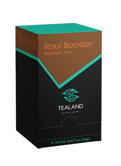 Buy A Box of Rooi Booster  Antioxidant Rich 100% Natural Ingredients Antioxidants Rich Helps Destress - Soothing & Calming Tisane (15 Sachets) in UAE