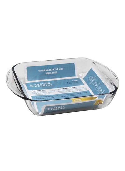 Buy 2Qtr./Ltr. 8"Square Cake Dish 67522Fk Essentials A/H in UAE