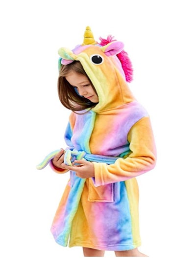 Buy Doctor Unicorn Soft Unicorn Hooded Bathrobe Sleepwear  Unicorn Gifts For Girls in UAE