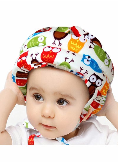 اشتري Baby Safety Head Protector Helmet, Infant Toddler Upgrade Infant Breathable Safety Guard Cushion with Adjustable Straps Protection Cap Harnesses Hat for Learn to Walk Crawling and Sit في الامارات