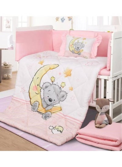 Buy 5-Piece Baby Crib Bedding Set in Saudi Arabia