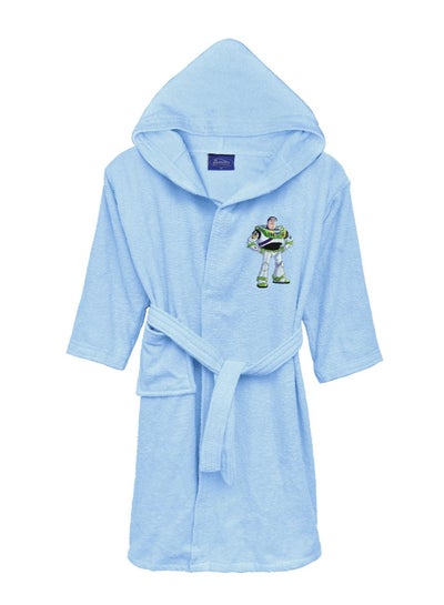 Buy Children's Bathrobe. Banotex 100% Cotton Children's Bathrobe, Super Soft and Fast Water Absorption Hooded Bathrobe for Girls and Boys, Stylish Design and Attractive Graphics SIZE 6 YEARS in UAE
