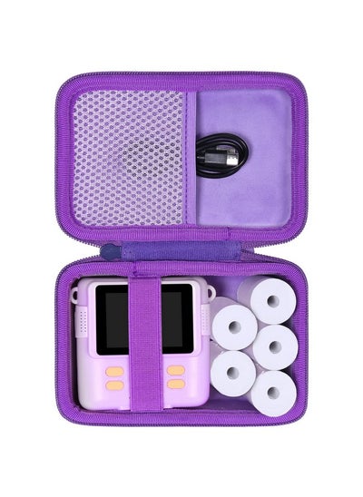 Buy Era Case For Anchioo/For Esoxoffore Instant Print Camera Toys,Kids Selfie Digital Camera Photo Paper & Color Pen Holder By Aenllosi(Purple,Case Only) in UAE