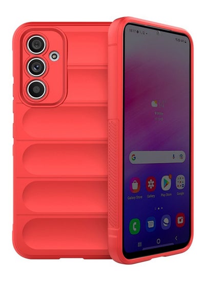 Buy Magic Shield Tpu Silicone Shockproof Phone Case For Samsung Galaxy A54 Red in Egypt