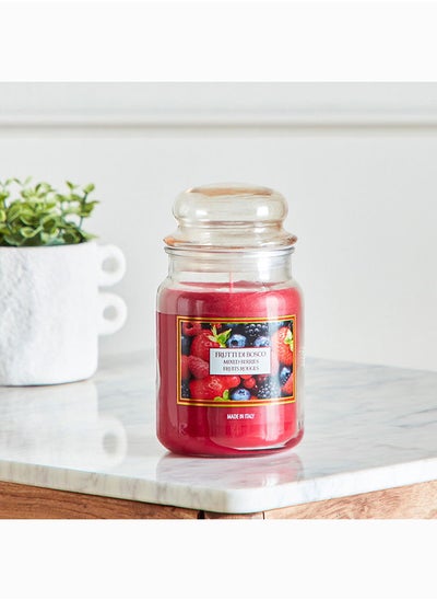 Buy Vela Mixed Berries Jar Candle 550 gr in UAE