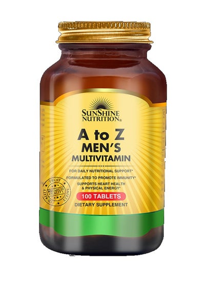 Buy Nutrition A To Z Men's Multivitamin 100 Tablets in UAE