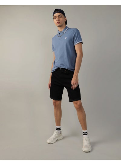Buy AE Slim Fit Tipped Flex Pique Polo Shirt in Egypt