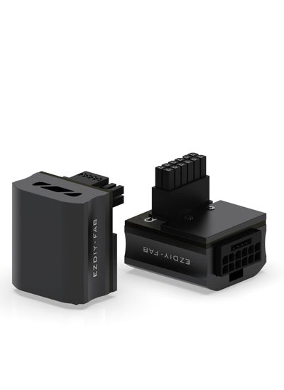 اشتري Adapter,  90 Degree Adapter, 12+4 Pin Angle Connector Power Adapter for R T X 4090, 4080, 4070 ti (Black) في الامارات