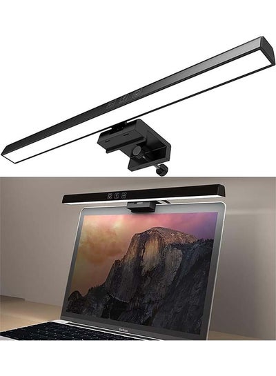 Buy Monitor Light, LED Computer Monitor Lamp, Three lighting modes, Hue Adjustment Features,  E-Reading USB Powered Lamp, Touch Control, for Desk/Gaming/Office, Complements With Backlight-330x23mm in Saudi Arabia
