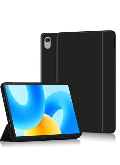 Buy Compatible with Huawei Matepad 2023 11.5 Inch Case Ultra Thin Smart Cover for Matepad 11.5'' Tablet TPU Shell with Auto Wake UP (Black) in UAE