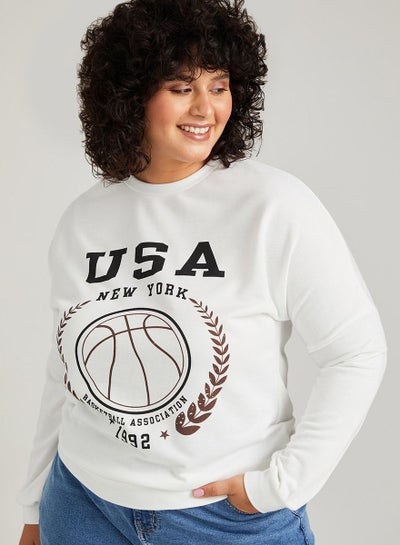 Buy Plus USA Graphic Print Sweatshirt in Egypt