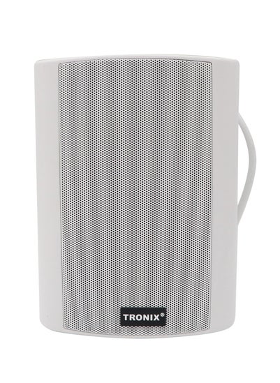 Buy TRONIX TWS-420SCWIP 4 Inch 2 Way Weatherproof Public Address Outdoor Wall Mount Speaker with Transformer in UAE