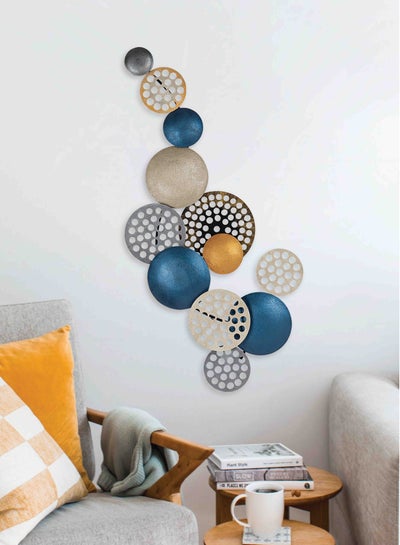 Buy Decorative Metal Wall Accessory 100% METAL 90 x 42 cm in UAE