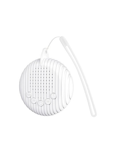 Buy Portable Noise Machine For Sleeping Baby With 10 Soothing Nature Sounds Lullaby Sleep Easy Adults Travel Sound, Travel Home Rechargeable With 3 Timer White in Saudi Arabia