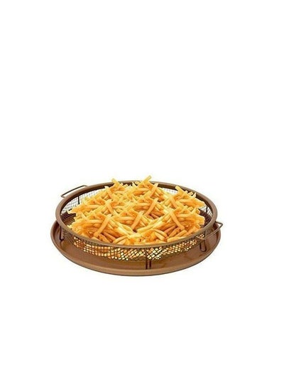 Buy Round roasting tray with 2×1 strainer in Egypt