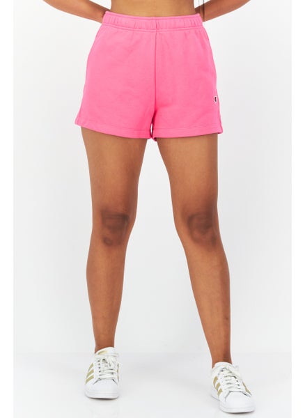 Buy Women Sportswear Fit Training Short, Pink in Saudi Arabia