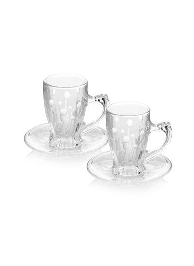 Buy Japanese ruby glass ice tea cup set in Saudi Arabia