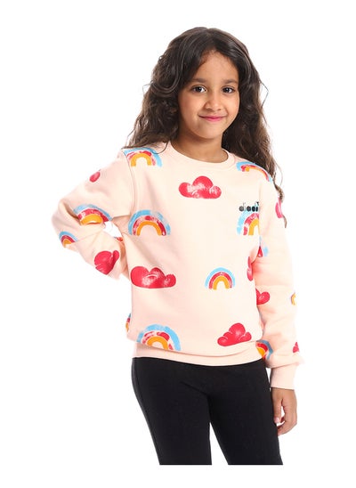 Buy Printed Girls Sweatshirt in Egypt