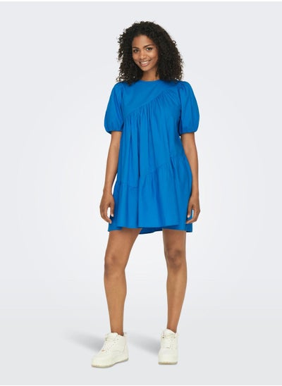 Buy Puff Sleeve Dress in Saudi Arabia