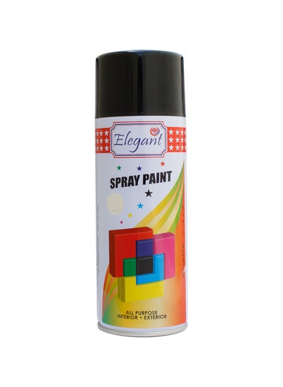 Buy Spray Paint Matte Black 400ml in UAE