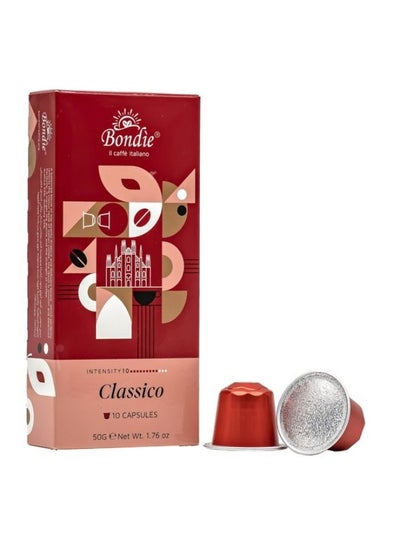 Buy Classico Nespresso Compatible 10 Aluminium Capsules in UAE