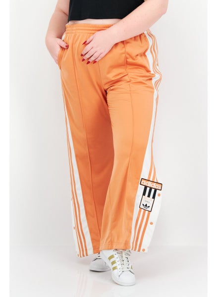 اشتري Women Plus Size Brand Logo Outdoor Sweatpants, Orange في الامارات