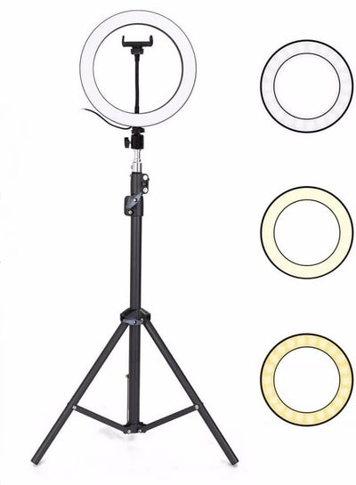 Buy Ring Light - HX260 with Tripod, for Home Party, Makeup, Camera, Professional Photography, YouTube Video and Selfie in Egypt