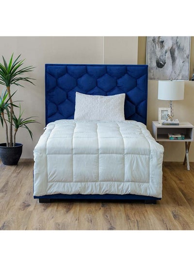 Buy Serenity Top Cool Duvet Single 135x200 Cm White in UAE