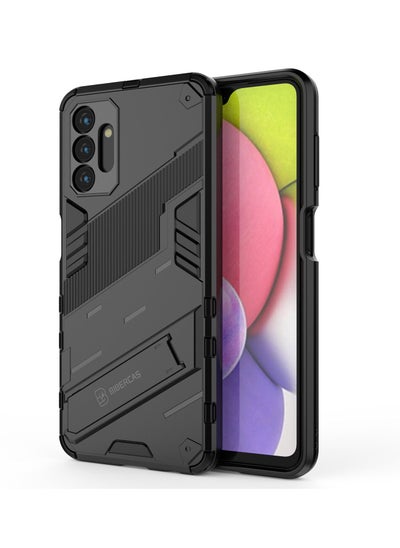 Buy Samsung Galaxy A04S/A13 4G/A13 5G Case Cover with Heavy Duty Dual Layer Anti-scratches Protector Shockproof Protective Back Cover with Invisible Hands-free Holder Kickstand Protection in Saudi Arabia