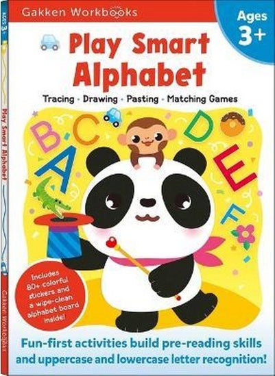 اشتري Play Smart Alphabet Age 3+: Preschool Activity Workbook with Stickers for Toddlers Ages 3, 4, 5: Lea في الامارات